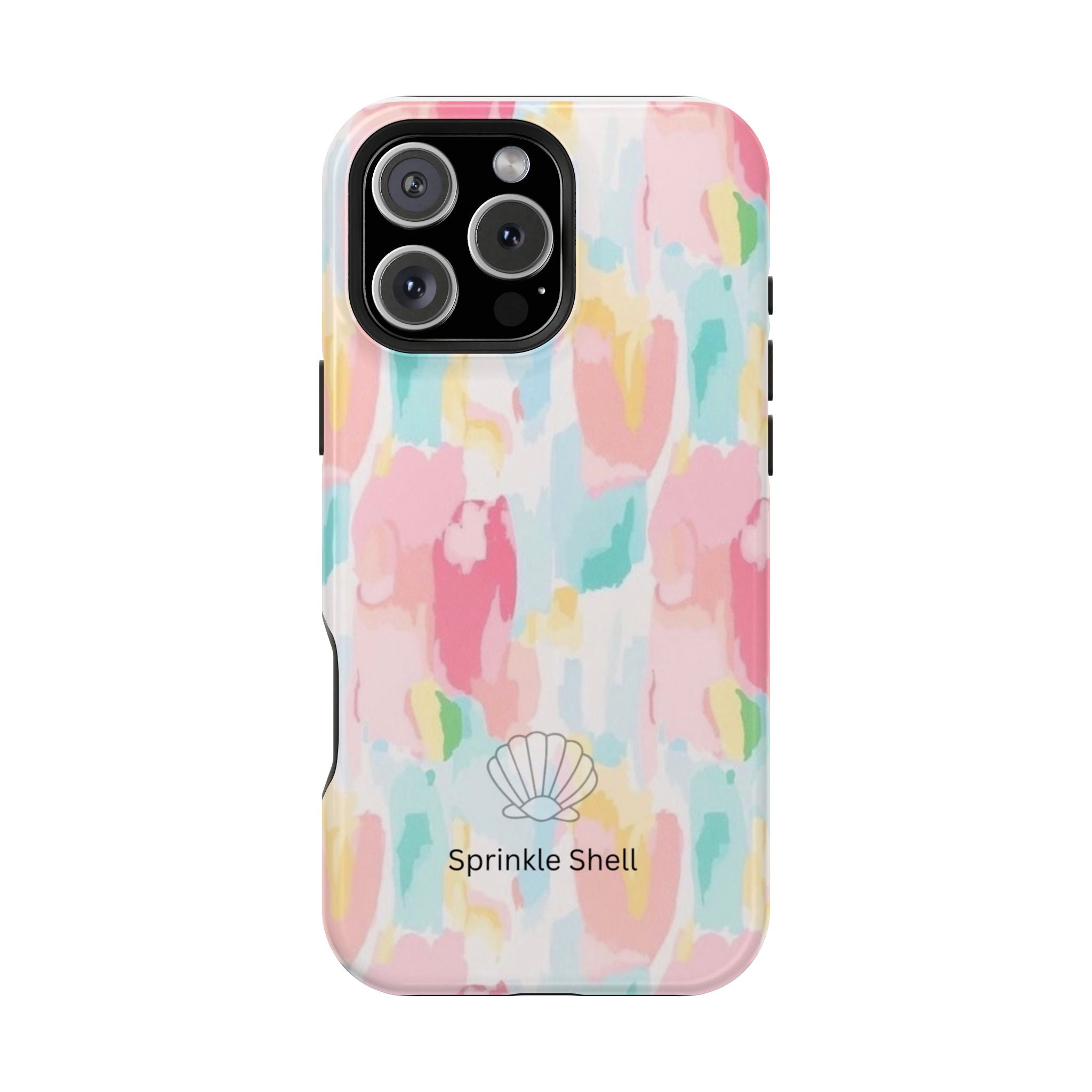 MagSafe cute colorful paint case