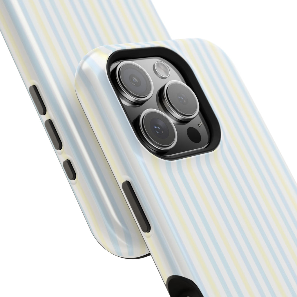 MagSafe Light Yellow And Blue Iphone Case