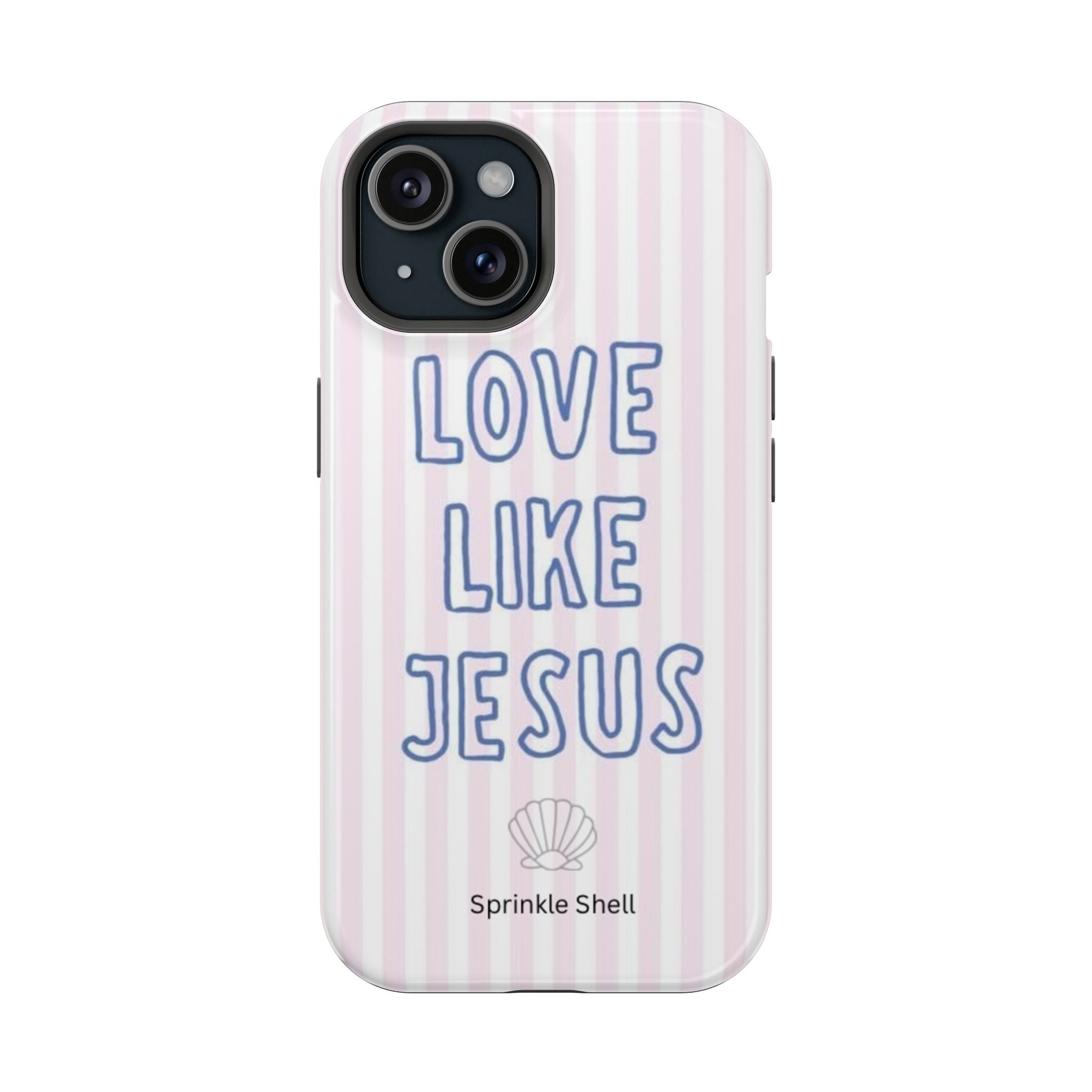 MagSafe Love Like Jesus iphone case