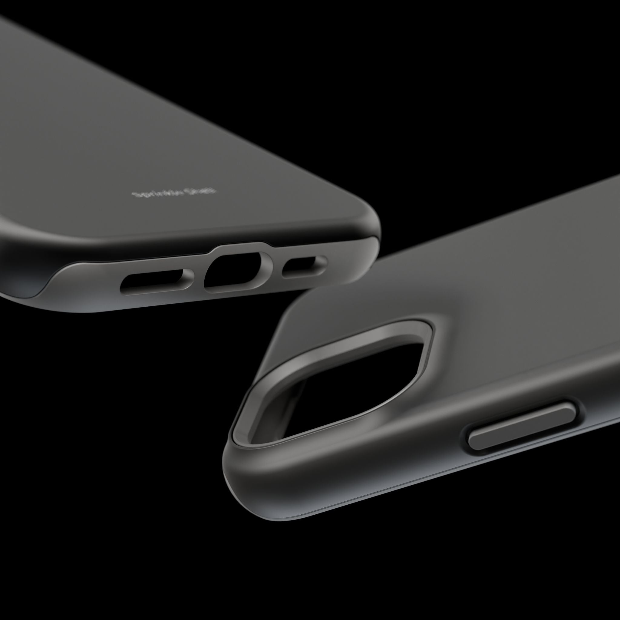 MagSafe Plain Black Iphone Case