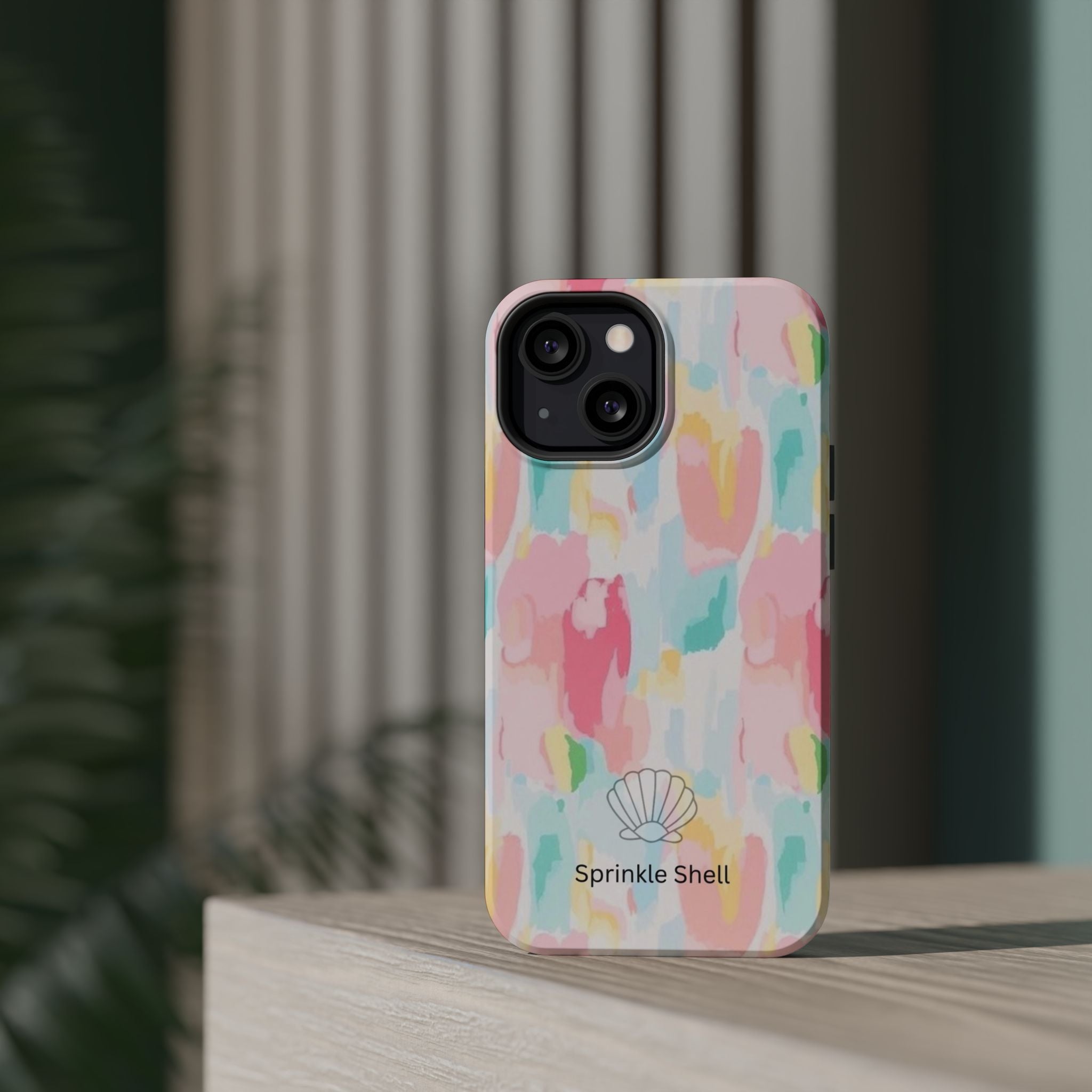 MagSafe cute colorful paint case