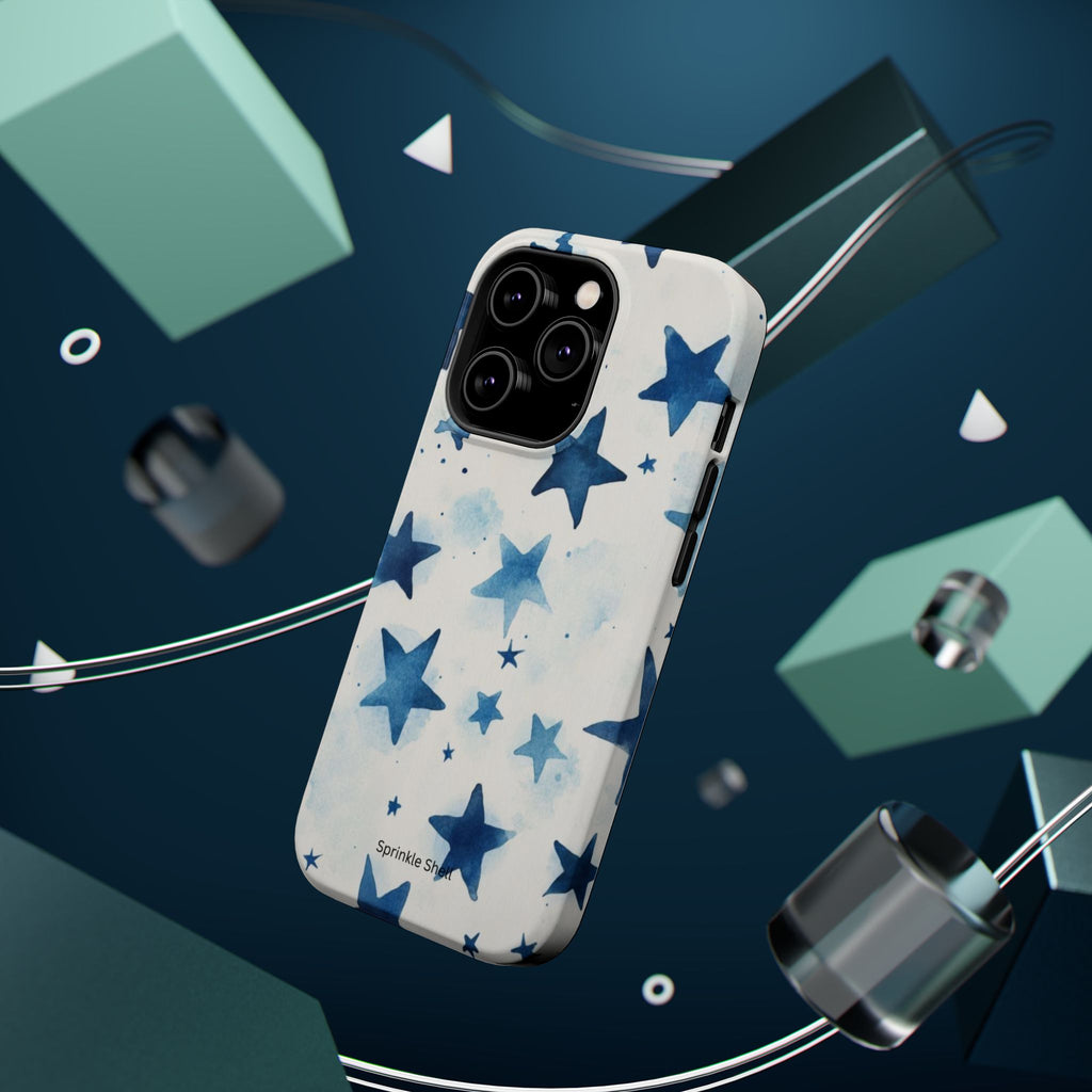 MagSafe Blue Stars iPhone Case