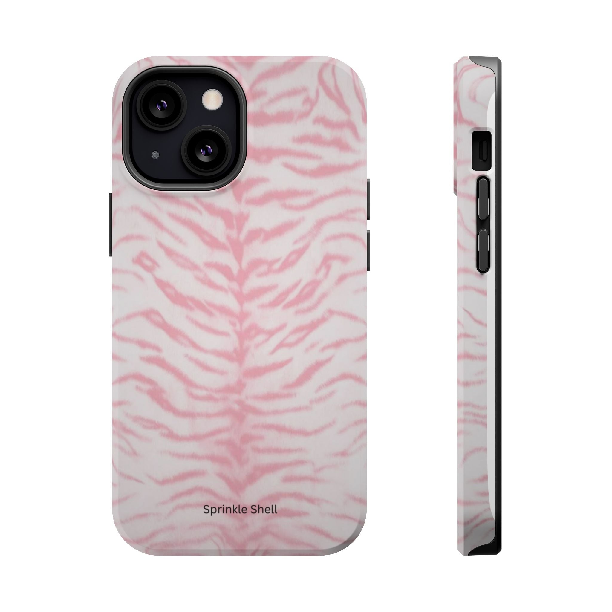 MagSafe Pink Zebra Print Iphone Case
