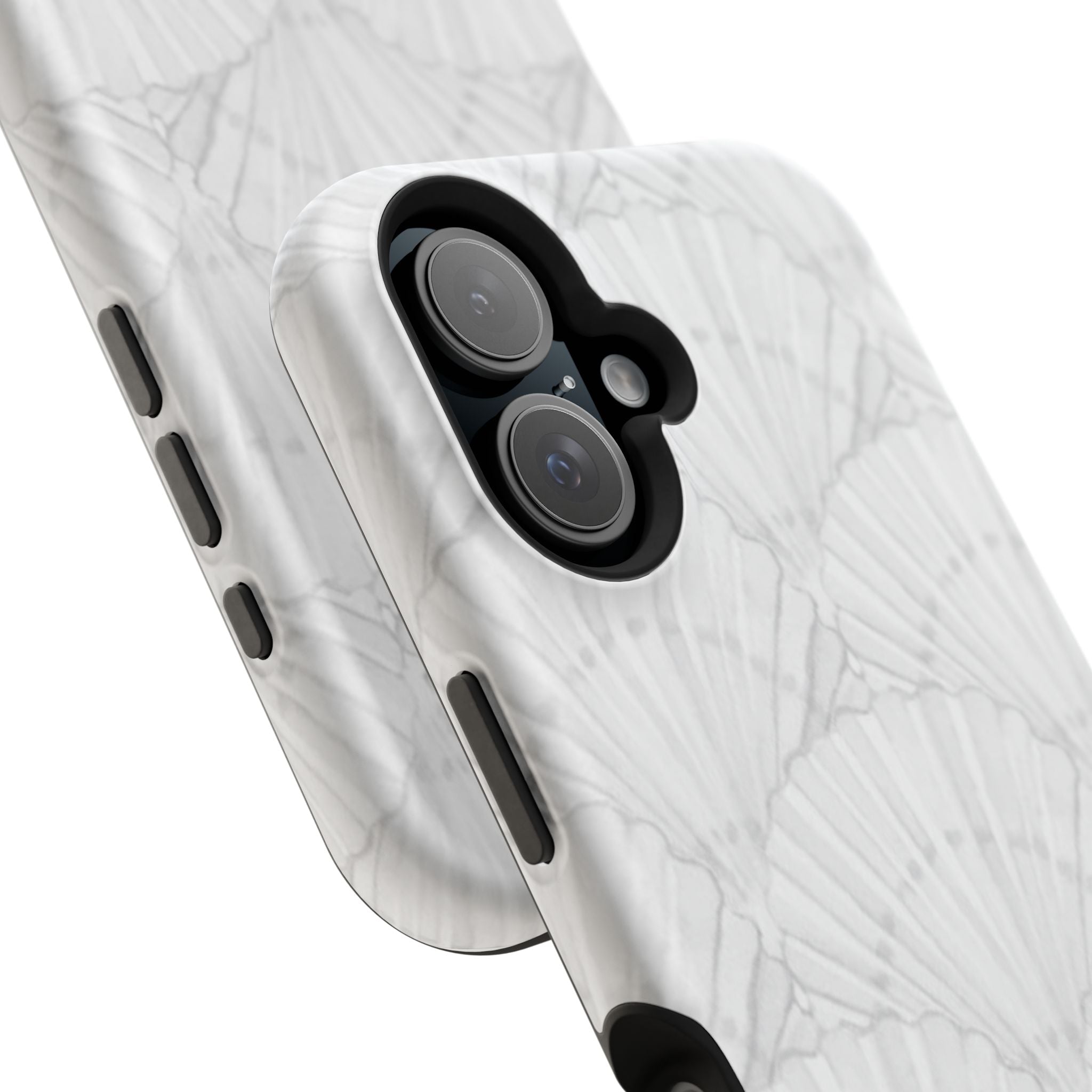 Shell-Pattern Magnetic Impact Phone Case — Protective Modular iPhone Cover