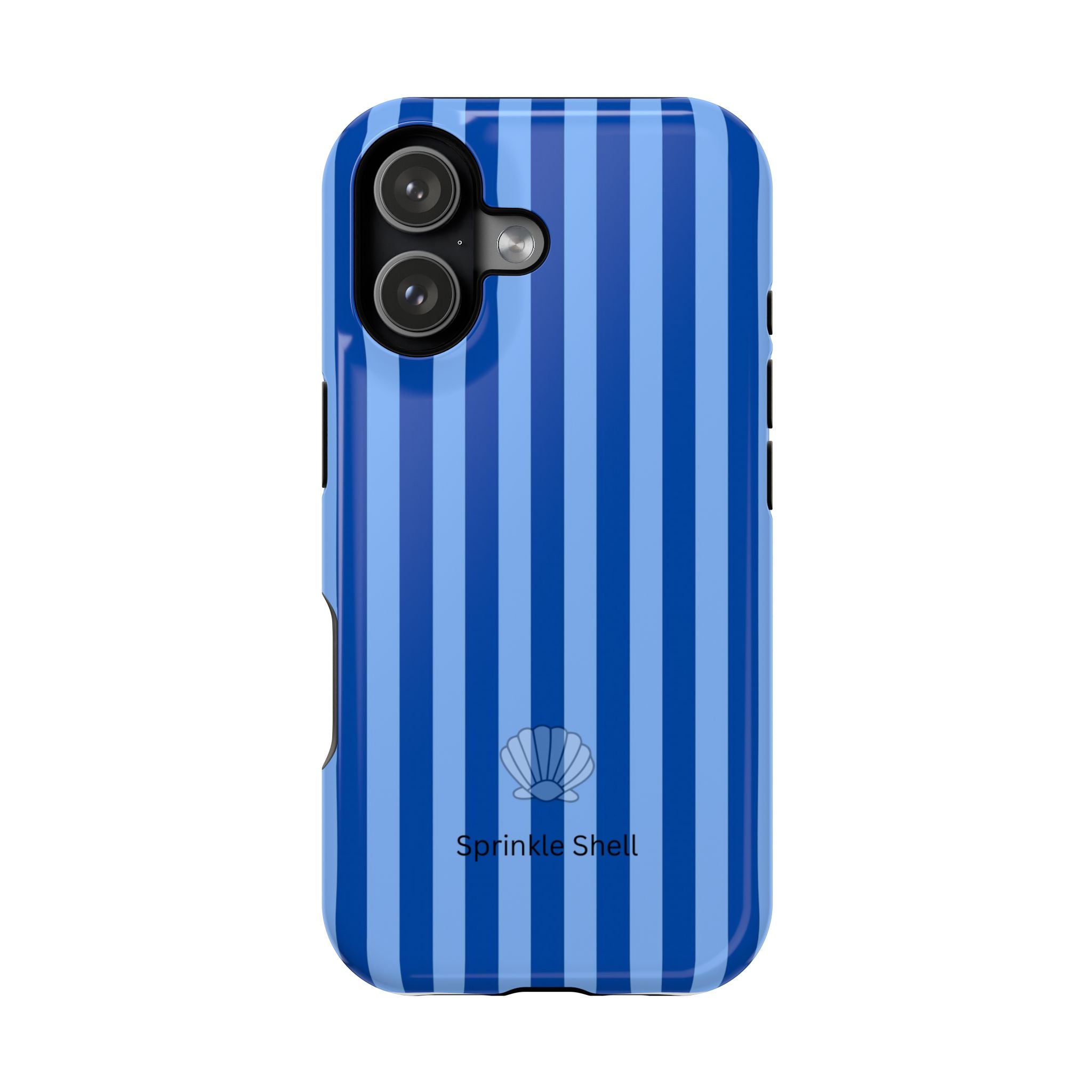 MagSafe blue striped case