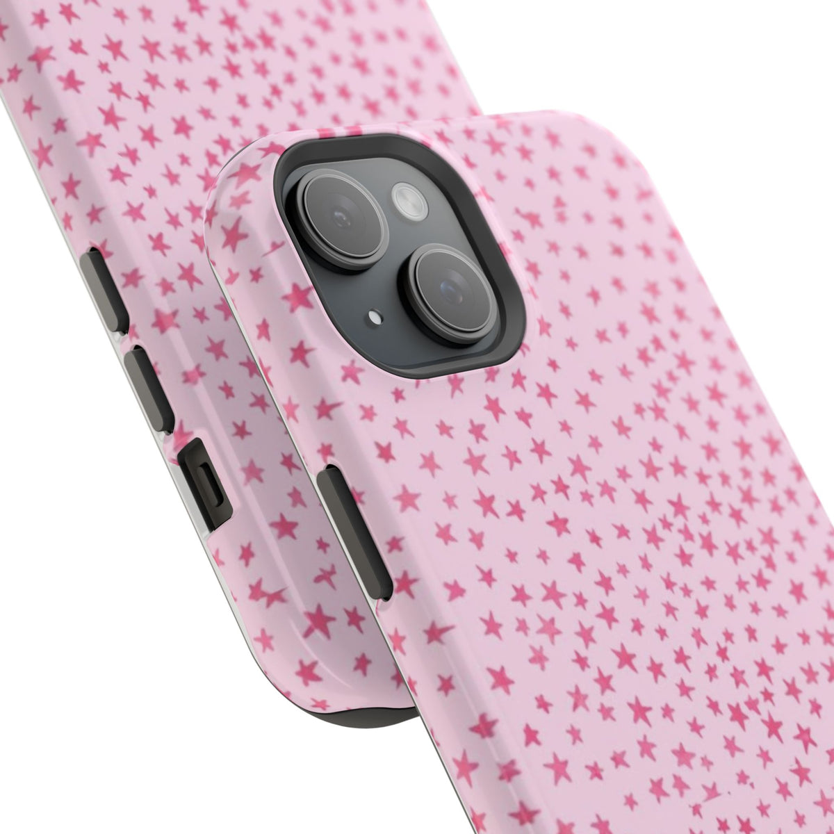 MagSafe mini pink stars case
