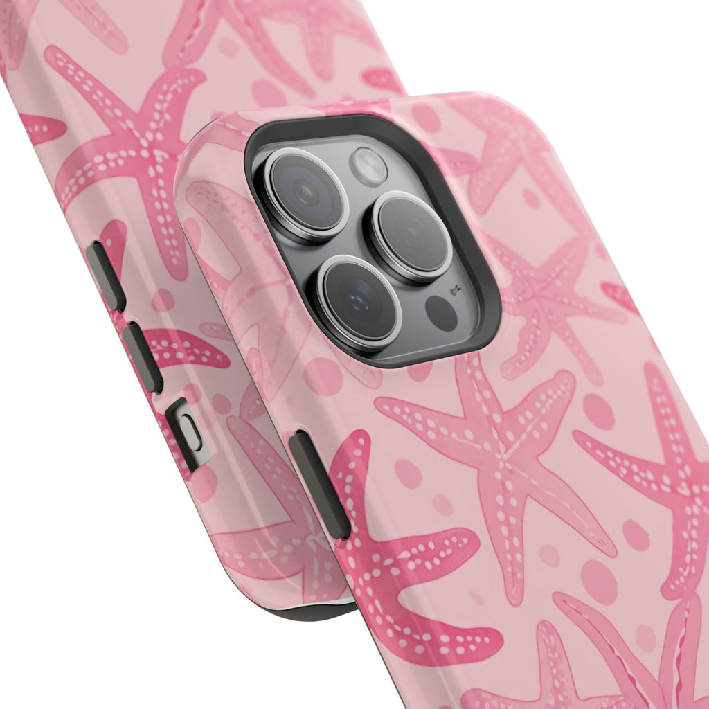 MagSafe Pink Starfish Iphone Case