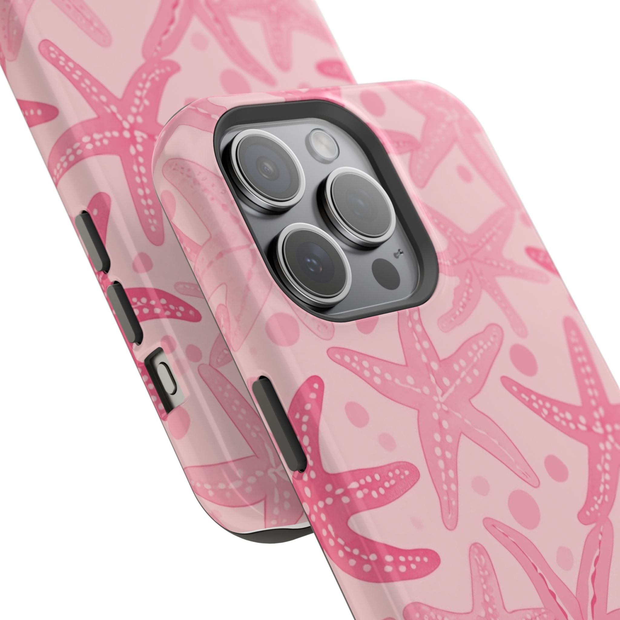 MagSafe Pink Starfish Iphone Case