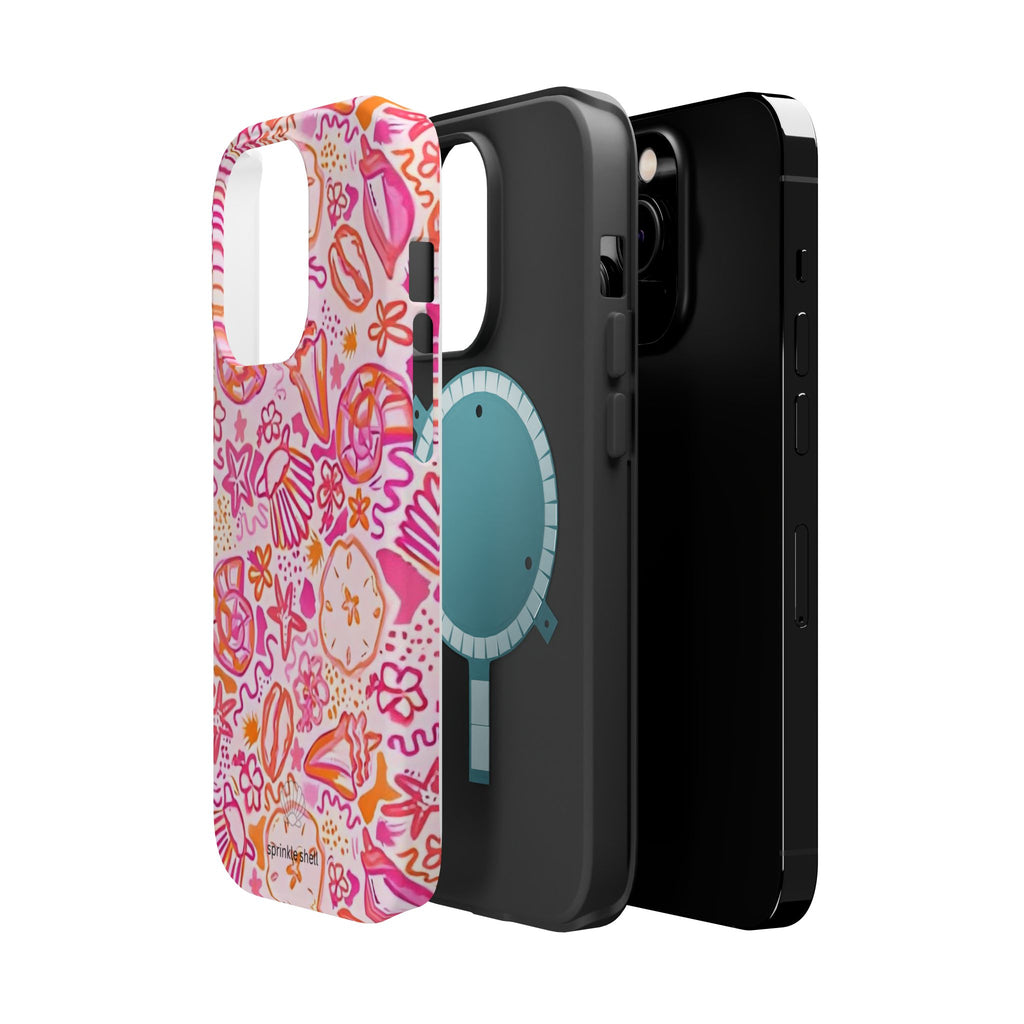 MagSafe Pink Clutter Iphone Case