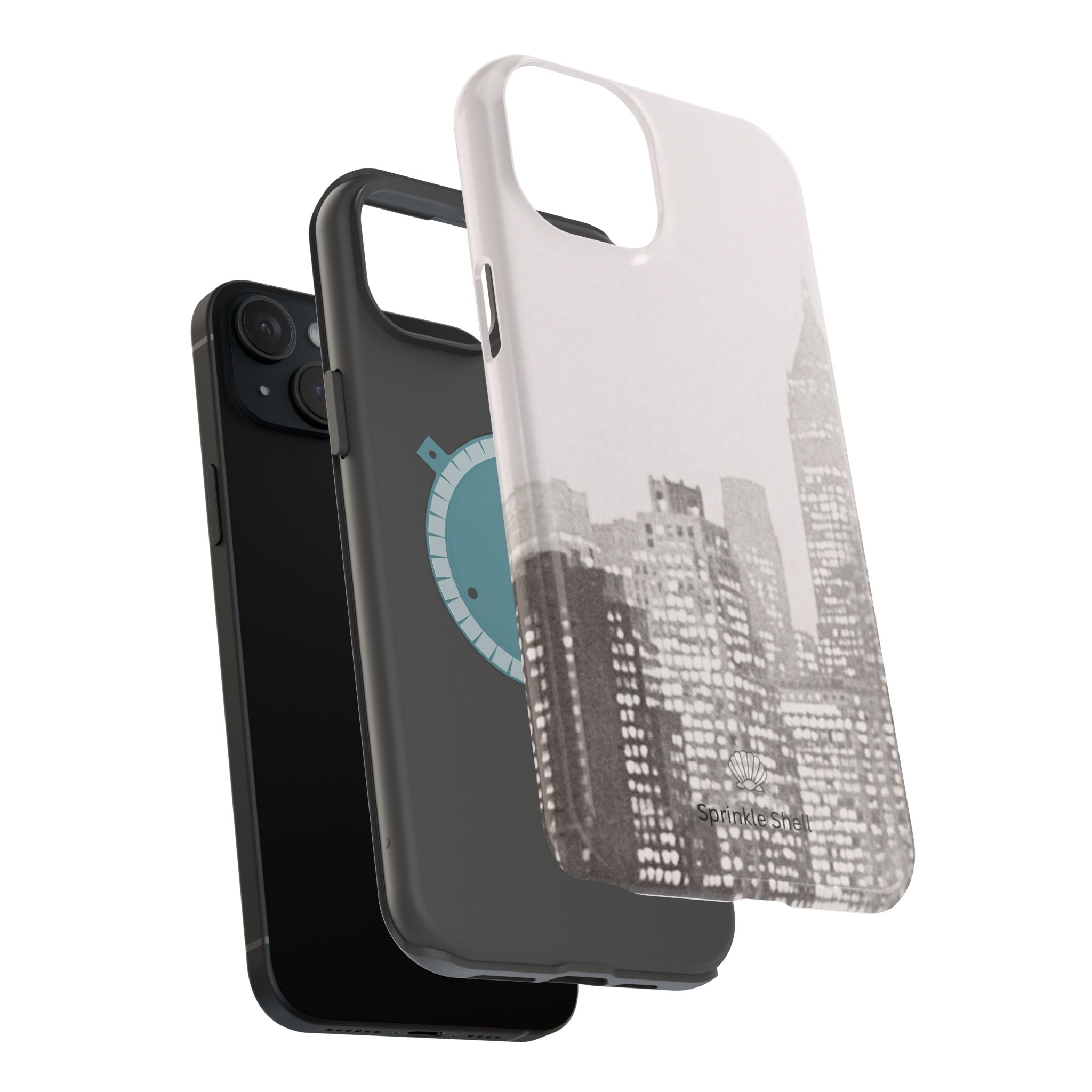 MagSafe city buildings case