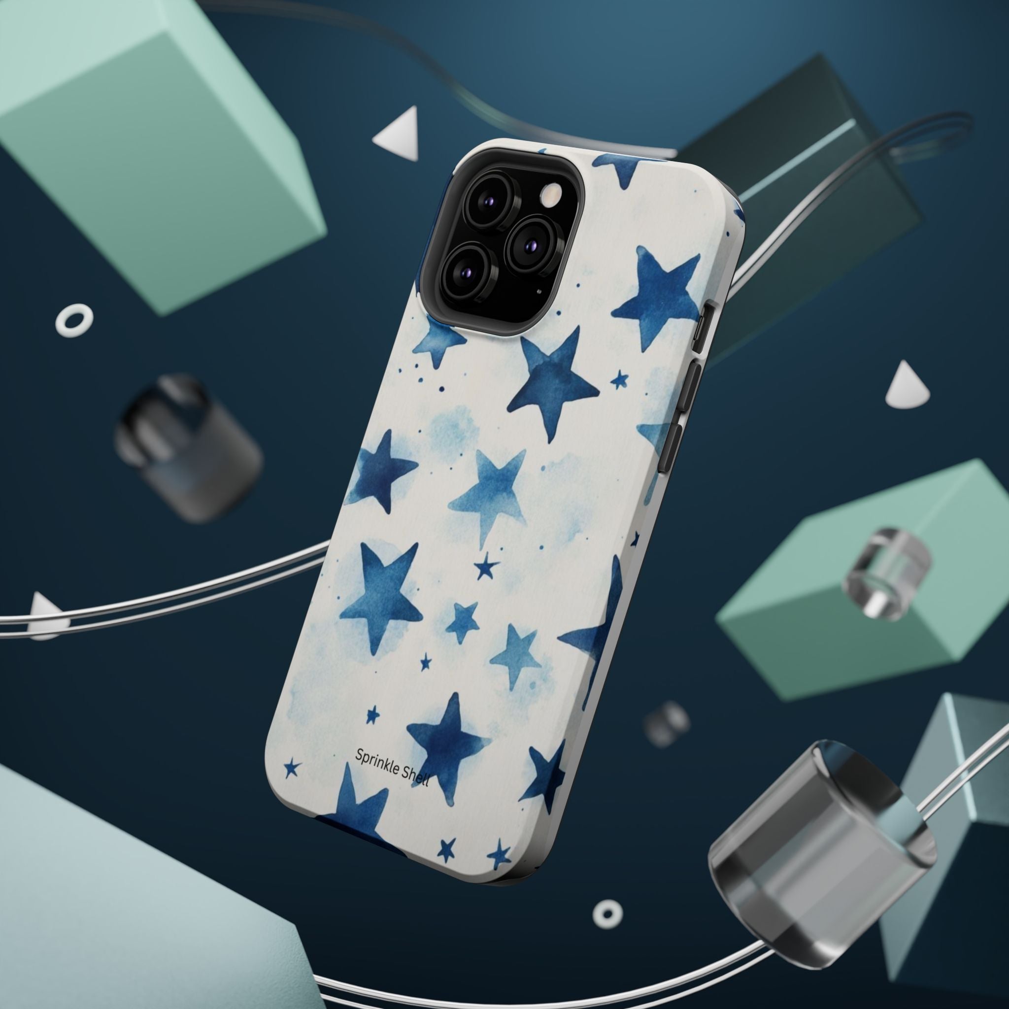 MagSafe Blue Stars iPhone Case