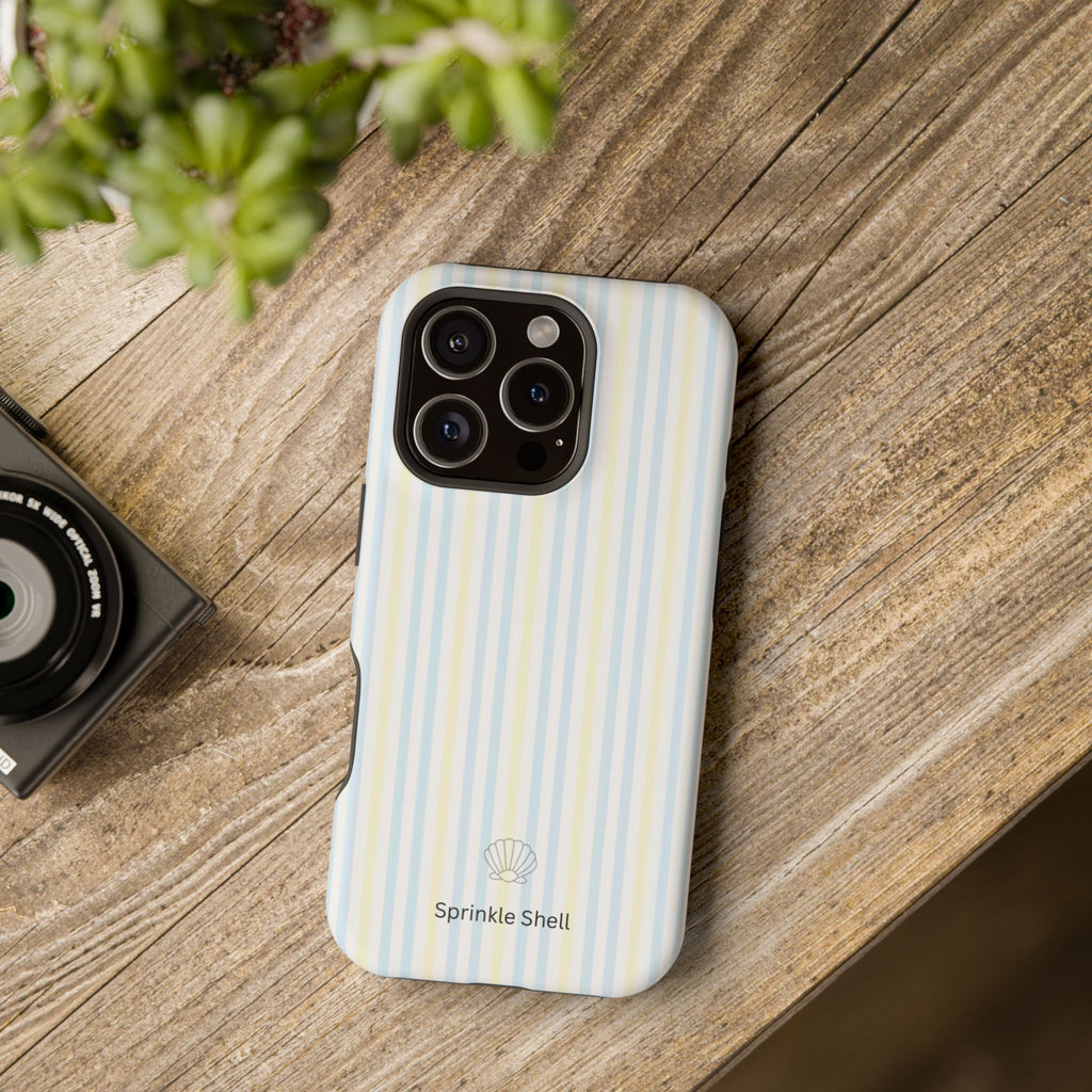 MagSafe Light Yellow And Blue Iphone Case