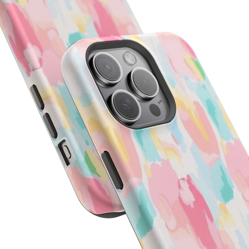 MagSafe cute colorful paint case