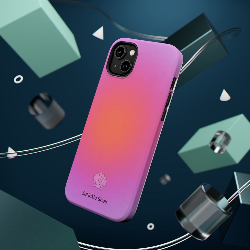 MagSafe sunset aura case