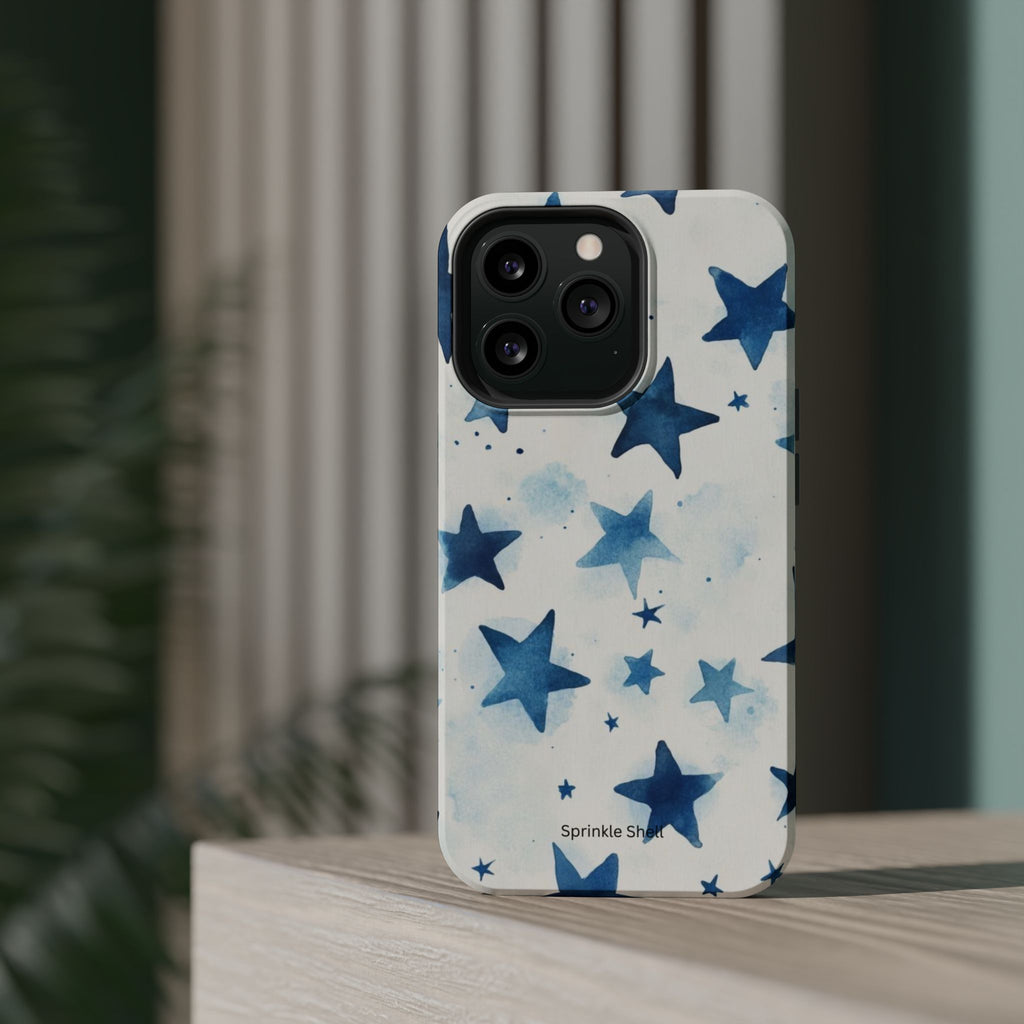 MagSafe Blue Stars iPhone Case