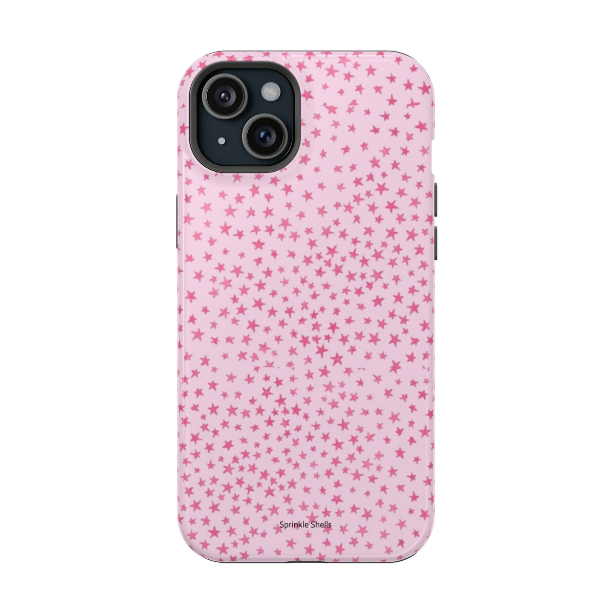 MagSafe mini pink stars case