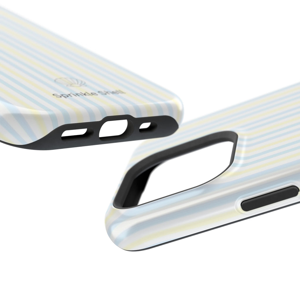 MagSafe Light Yellow And Blue Iphone Case