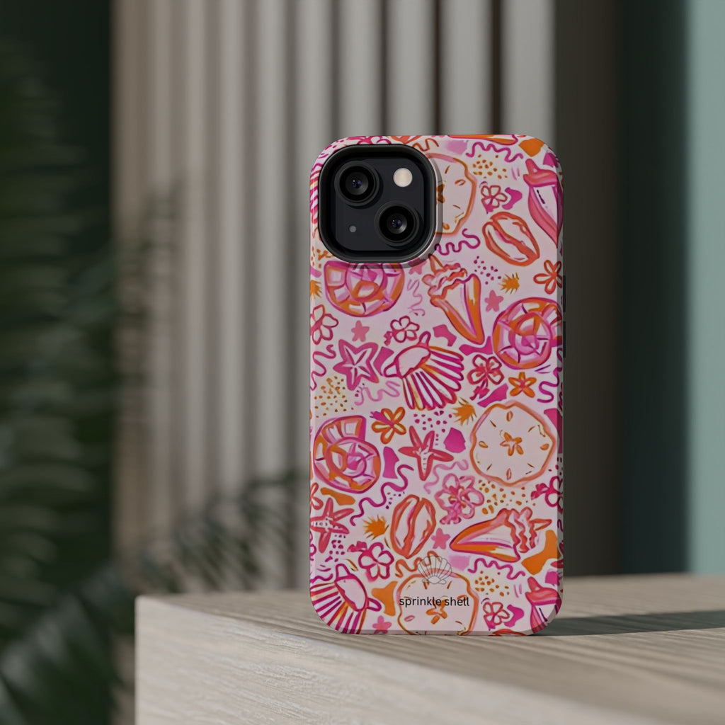 MagSafe Pink Clutter Iphone Case