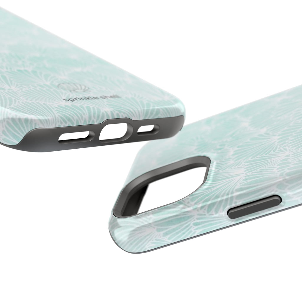 MagSafe Teal Shell Iphone case
