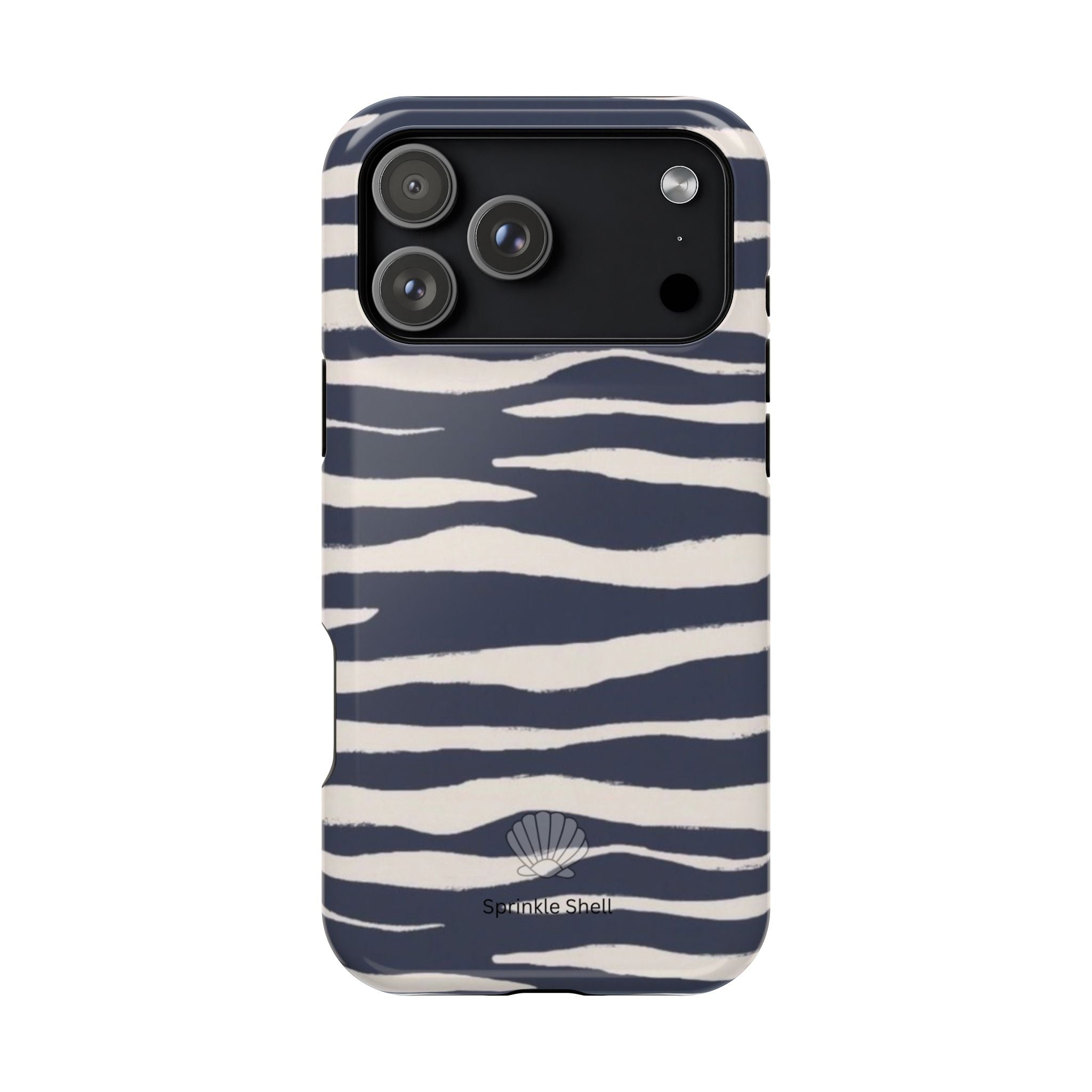 MagSafe Blue zebra print case