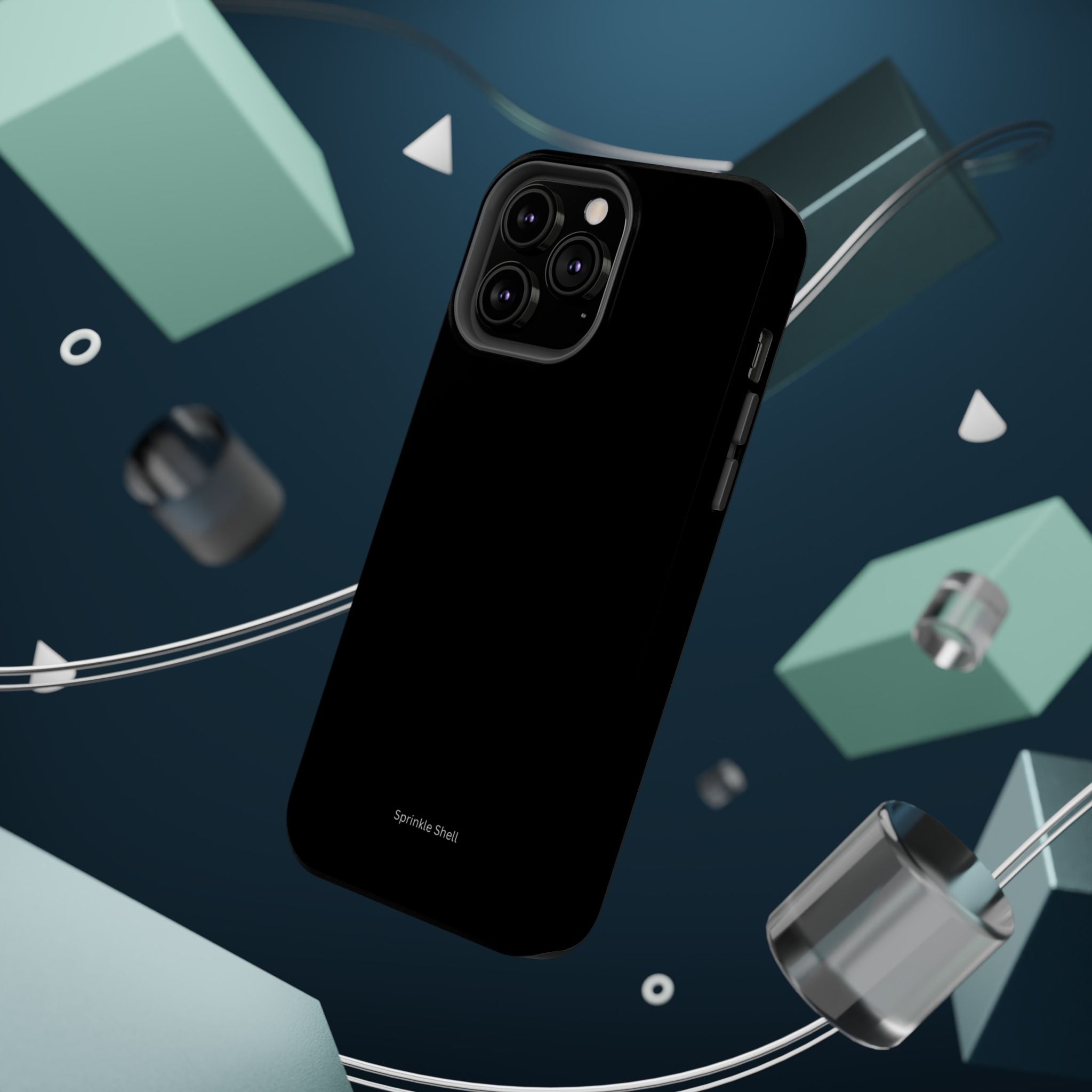 MagSafe Plain Black Iphone Case