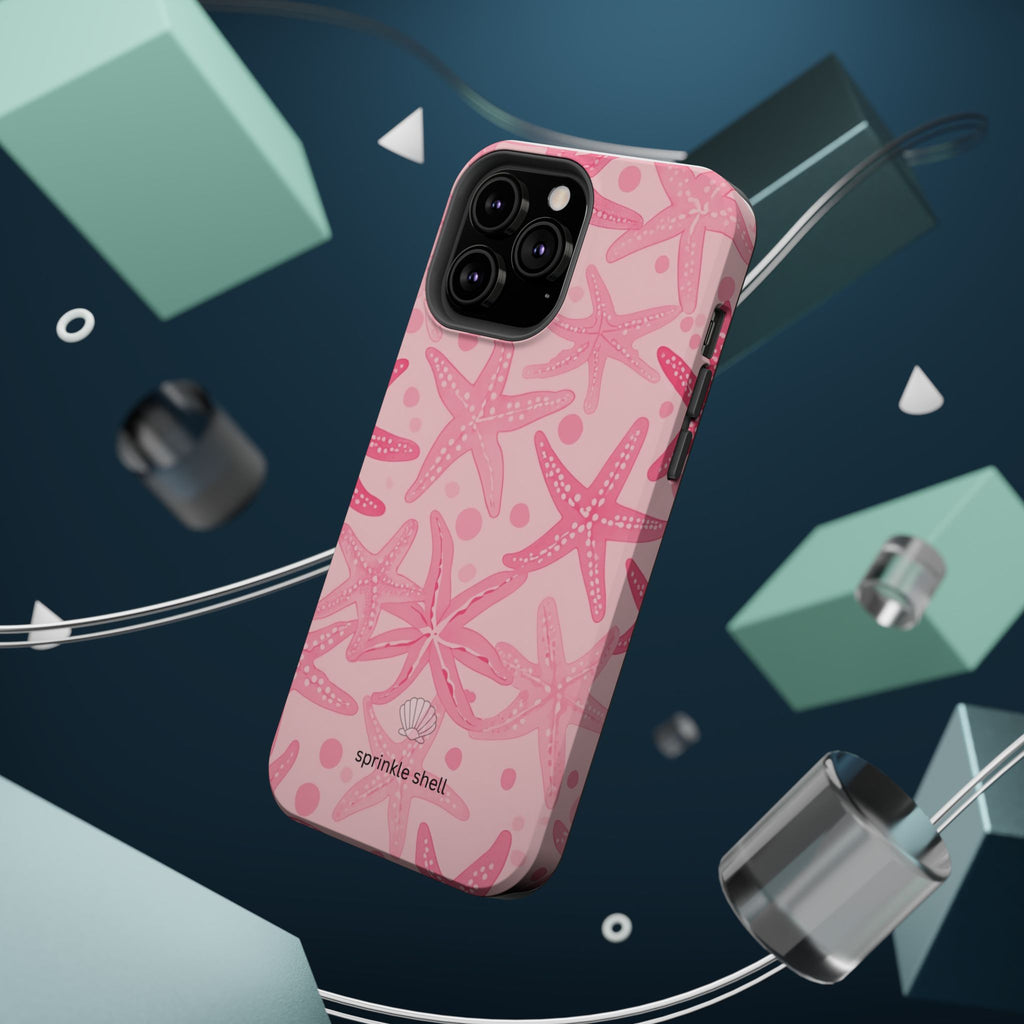 MagSafe Pink Starfish Iphone Case