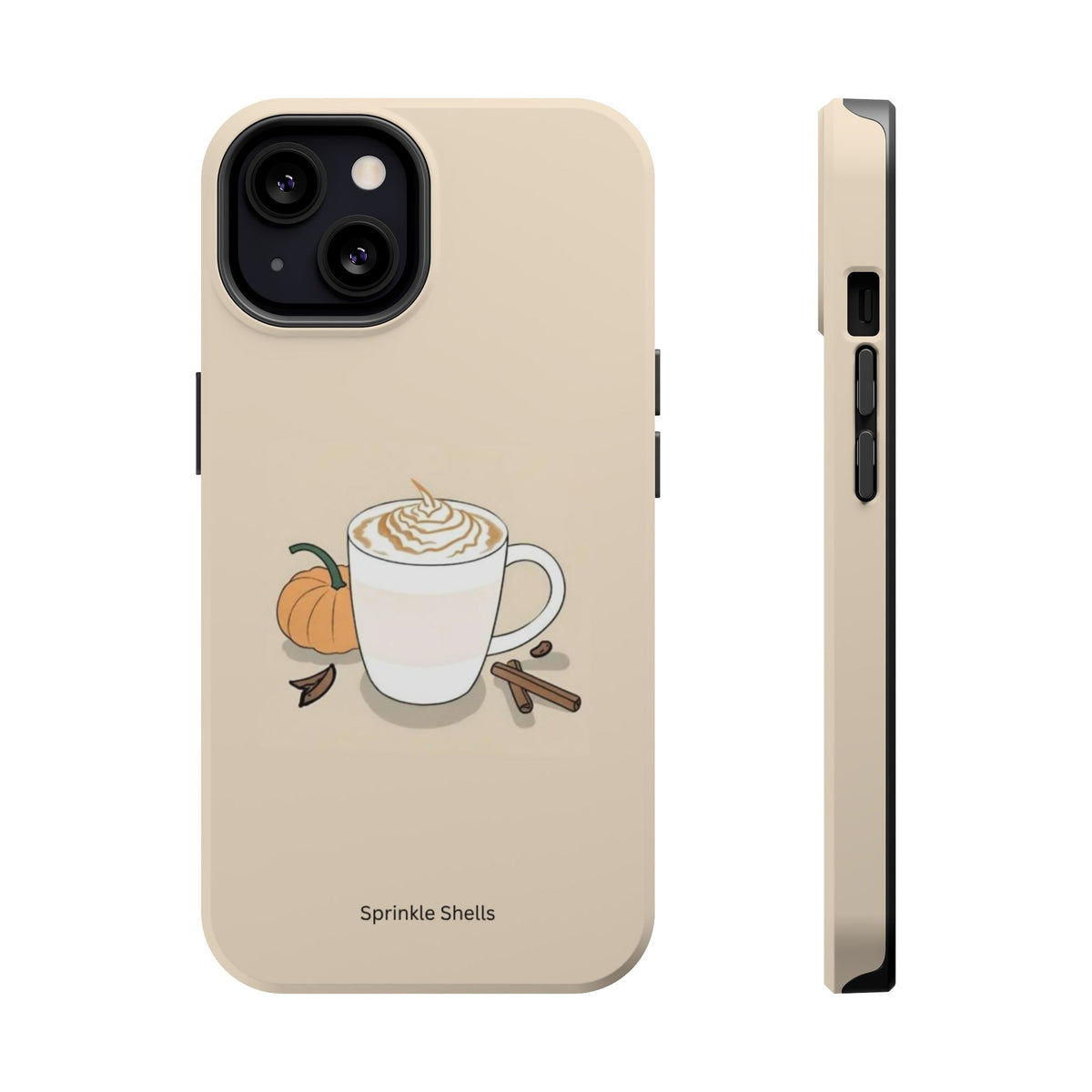 MagSafe Pumpkin Coffee iPhone case