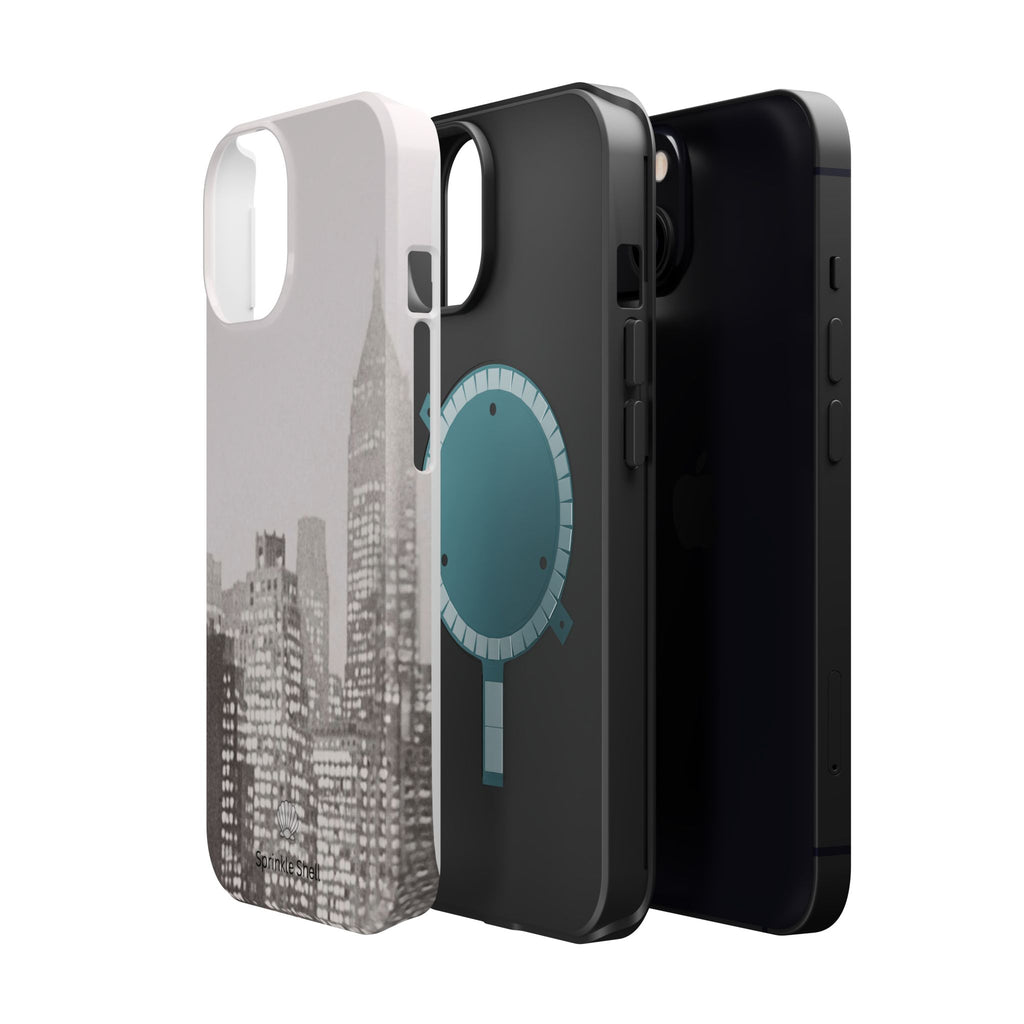 MagSafe city buildings case