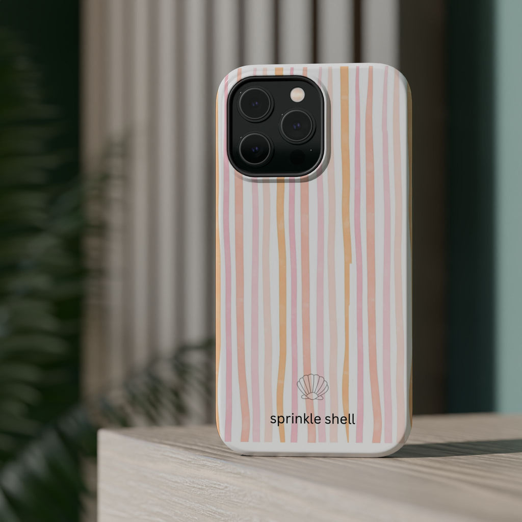 MagSafe Summer Stripes Iphone Case