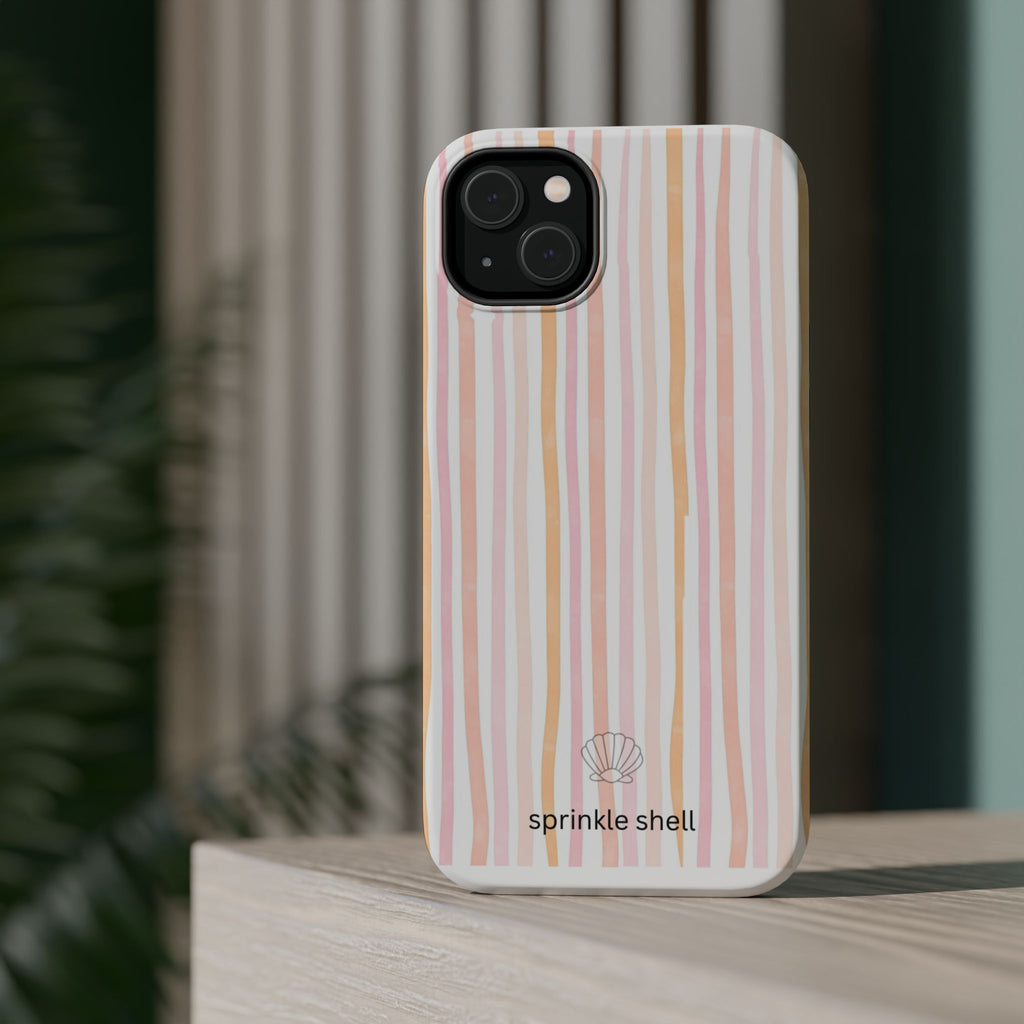 MagSafe Summer Stripes Iphone Case
