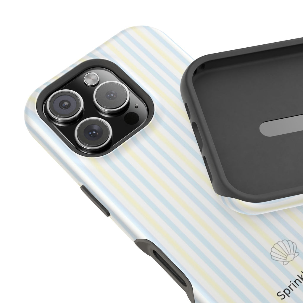 MagSafe Light Yellow And Blue Iphone Case