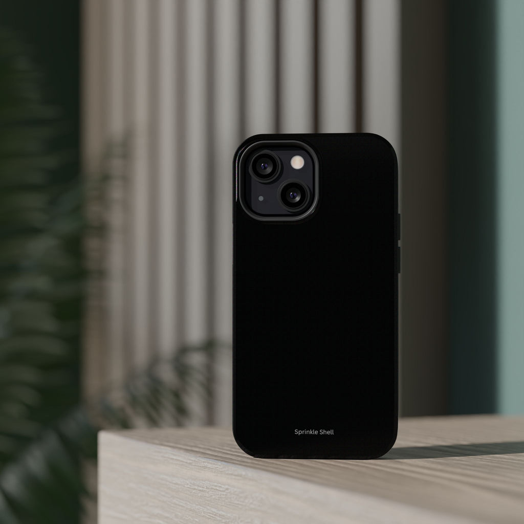 MagSafe Plain Black Iphone Case