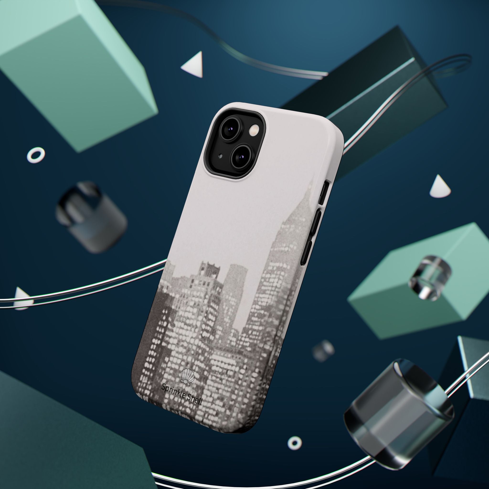 MagSafe city buildings case