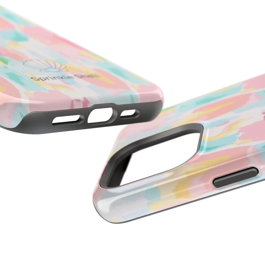 MagSafe cute colorful paint case
