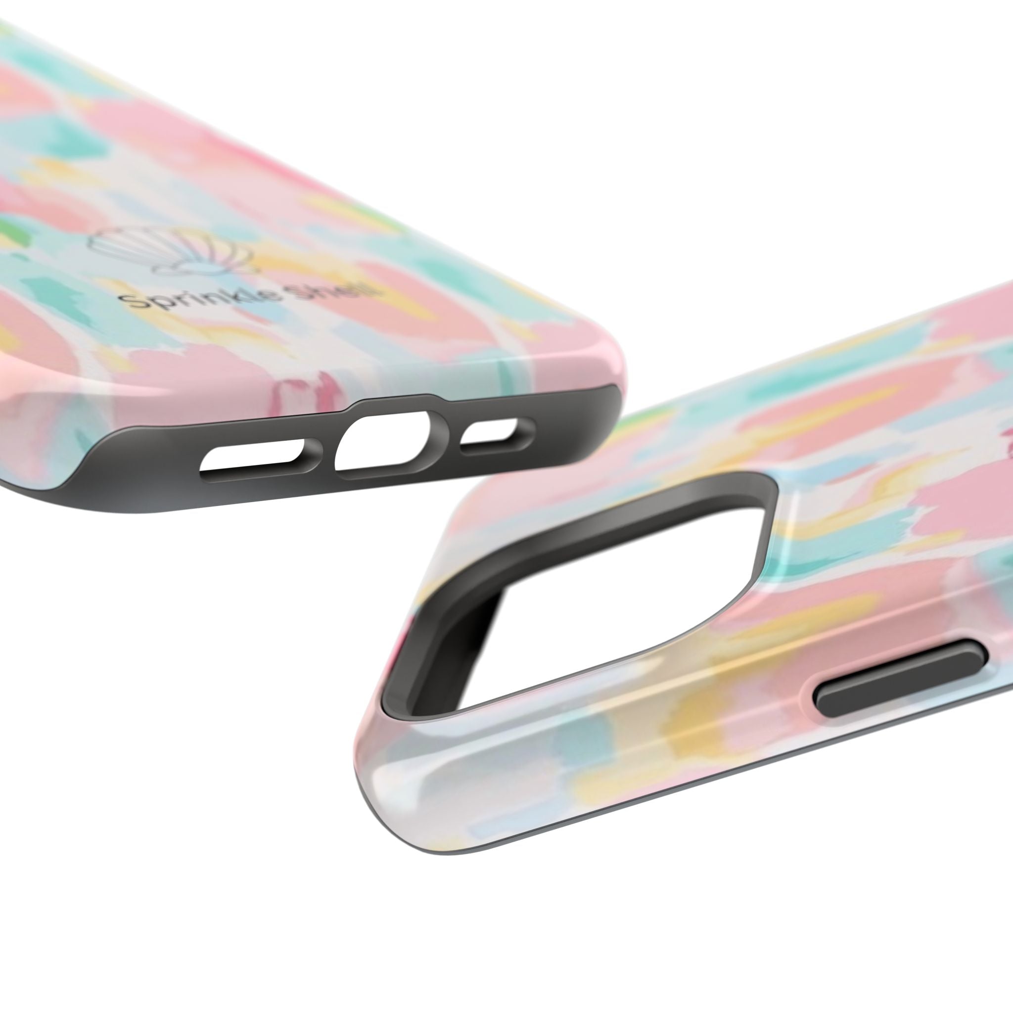 MagSafe cute colorful paint case