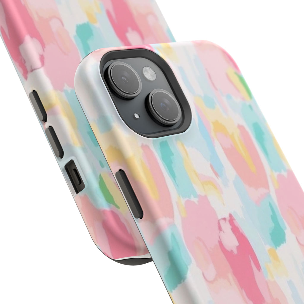 MagSafe cute colorful paint case