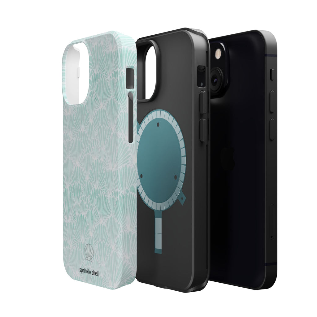 MagSafe Teal Shell Iphone case