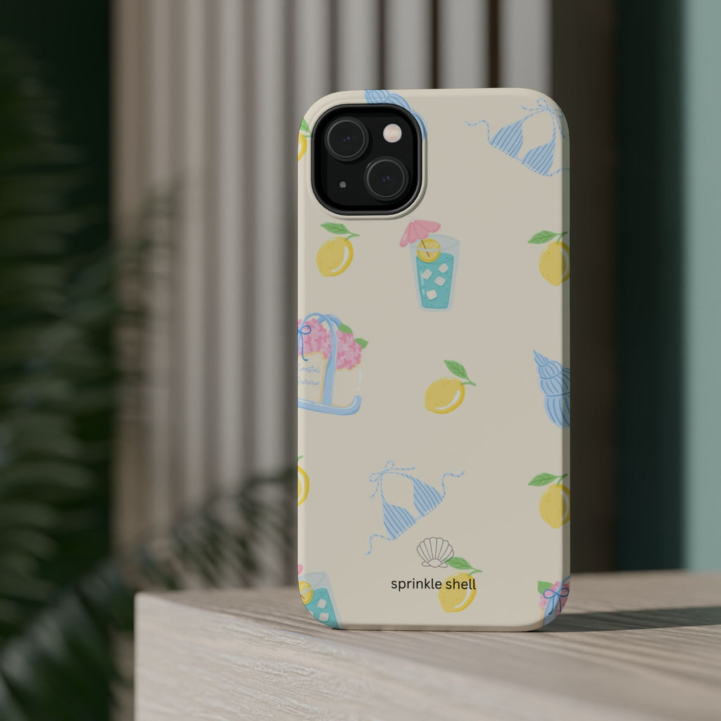 MagSafe Lemonade Iphone case