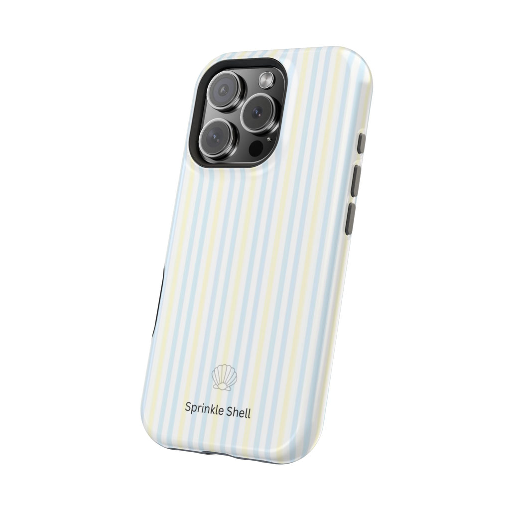 MagSafe Light Yellow And Blue Iphone Case