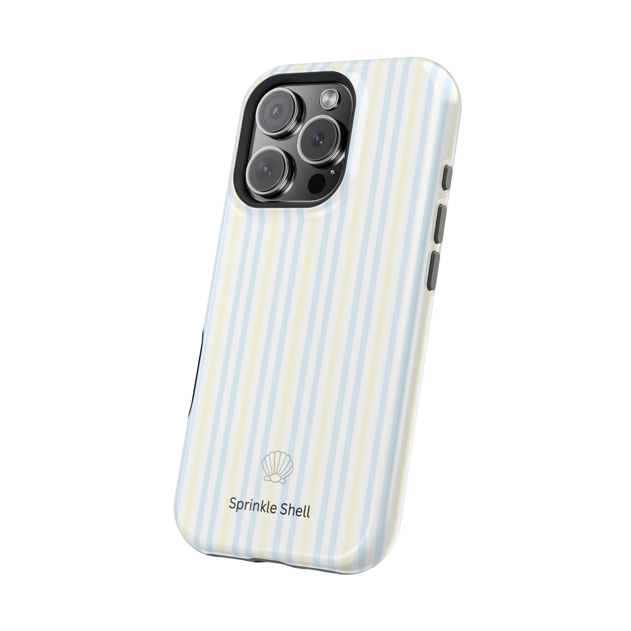 MagSafe Light Yellow And Blue Iphone Case
