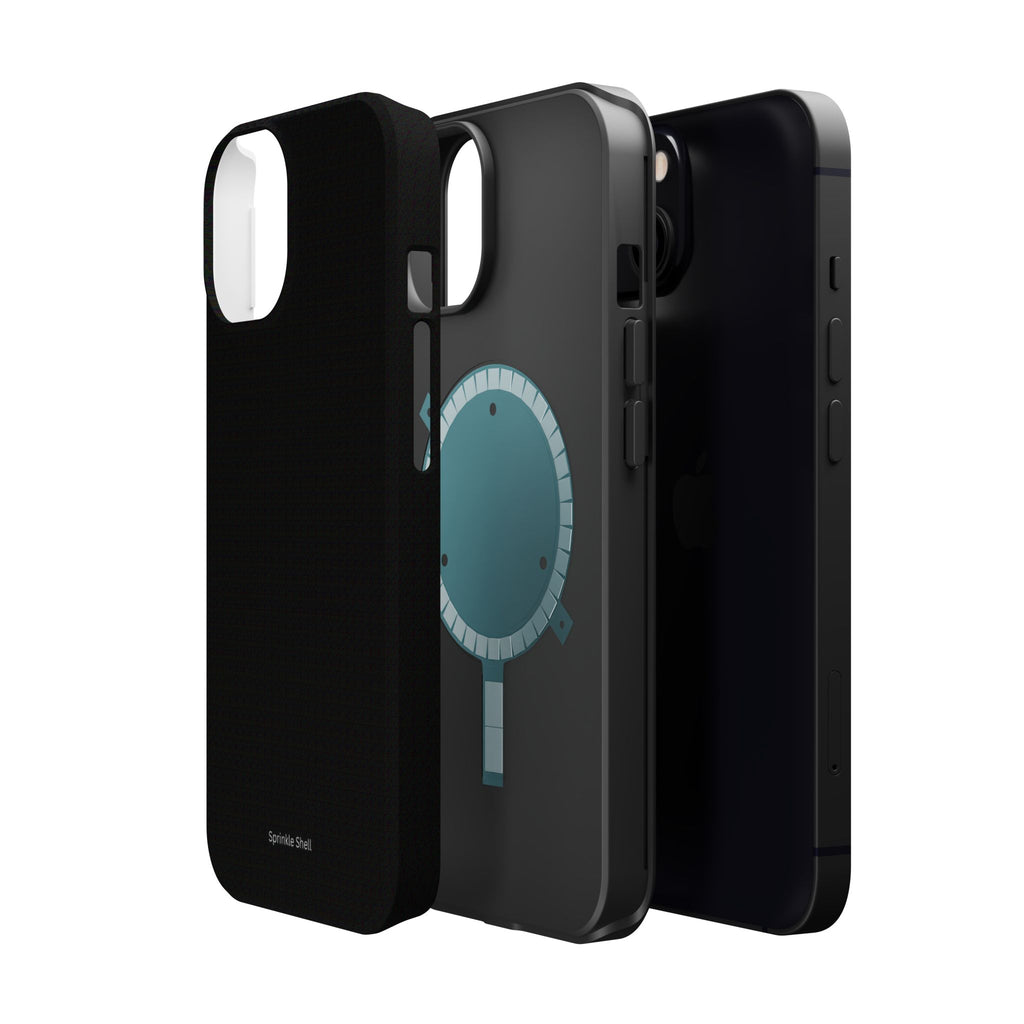 MagSafe Plain Black Iphone Case