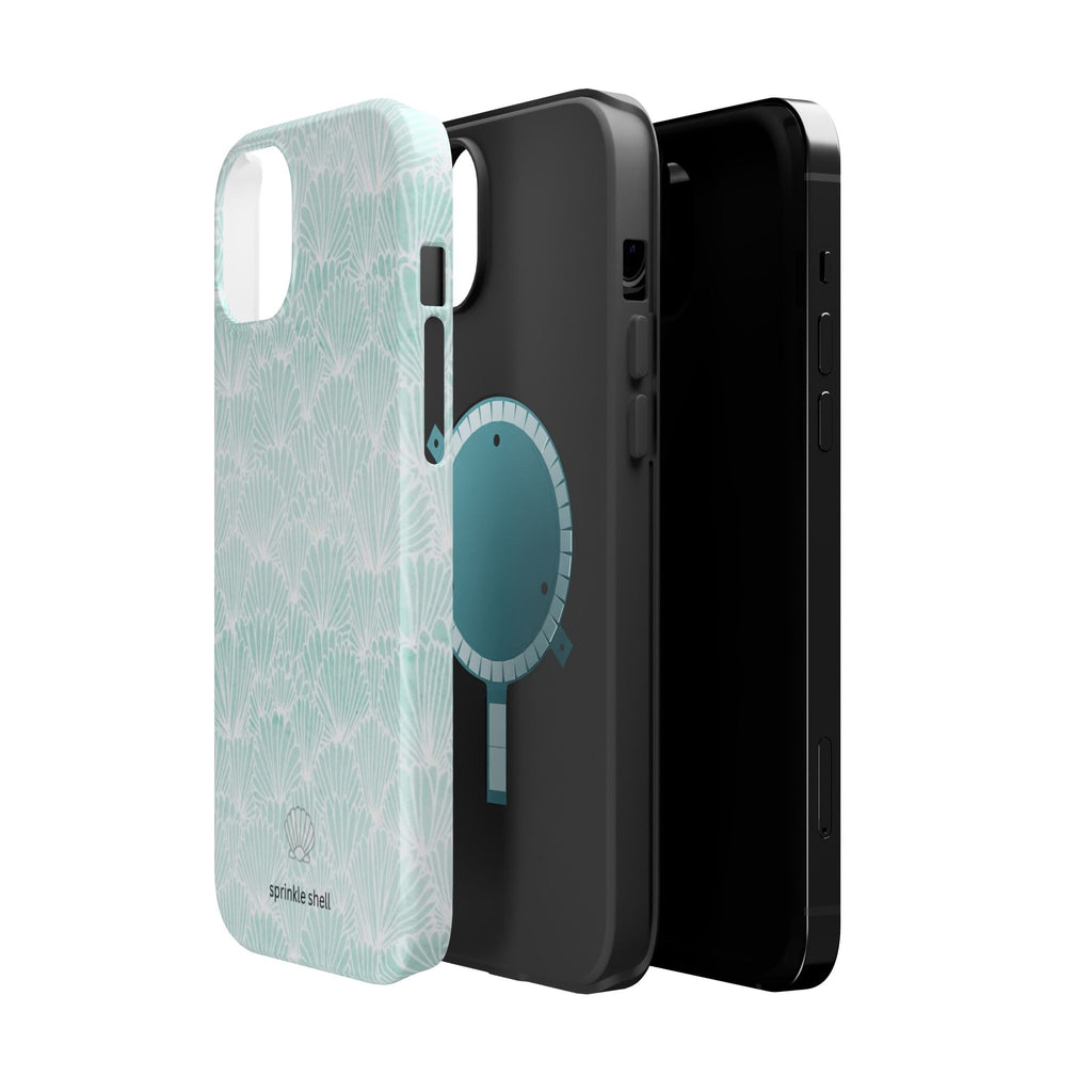 MagSafe Teal Shell Iphone case