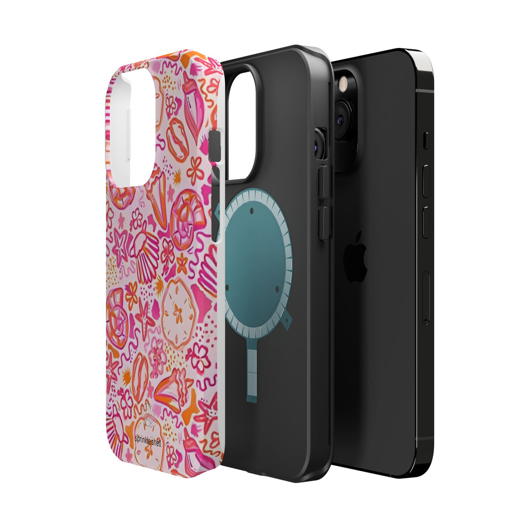 MagSafe Pink Clutter Iphone Case