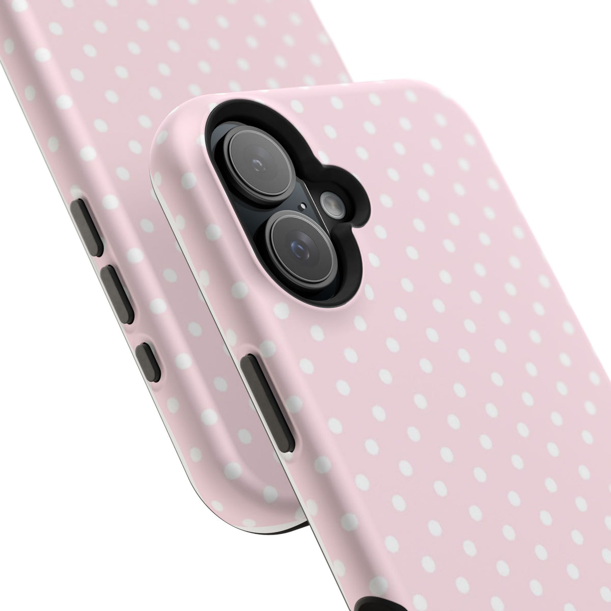 MagSafe light pink polka dots case