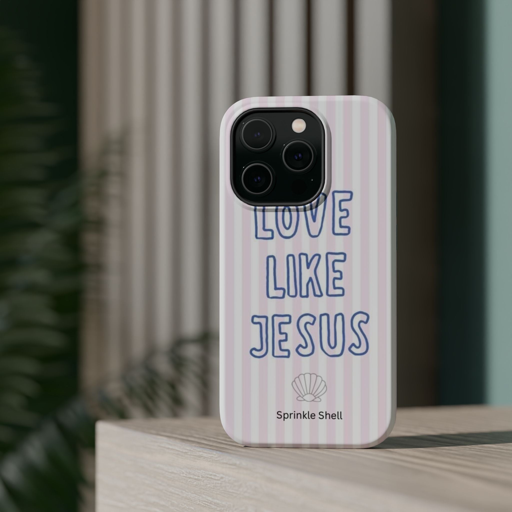 MagSafe Love Like Jesus iphone case