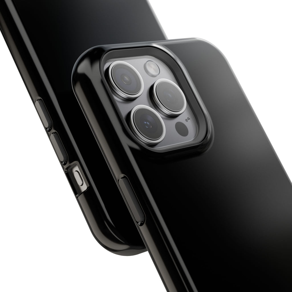 MagSafe Plain Black Iphone Case