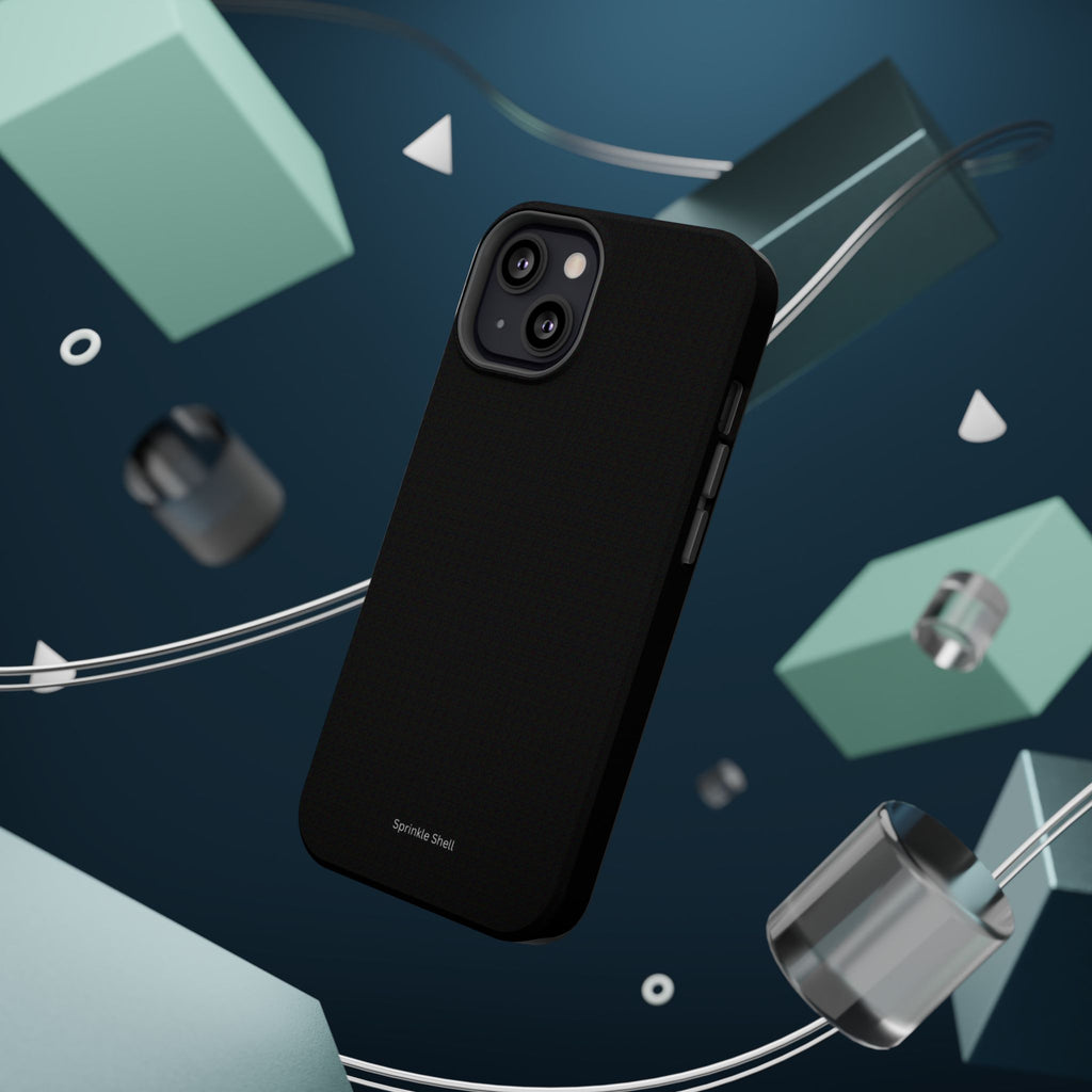 MagSafe Plain Black Iphone Case