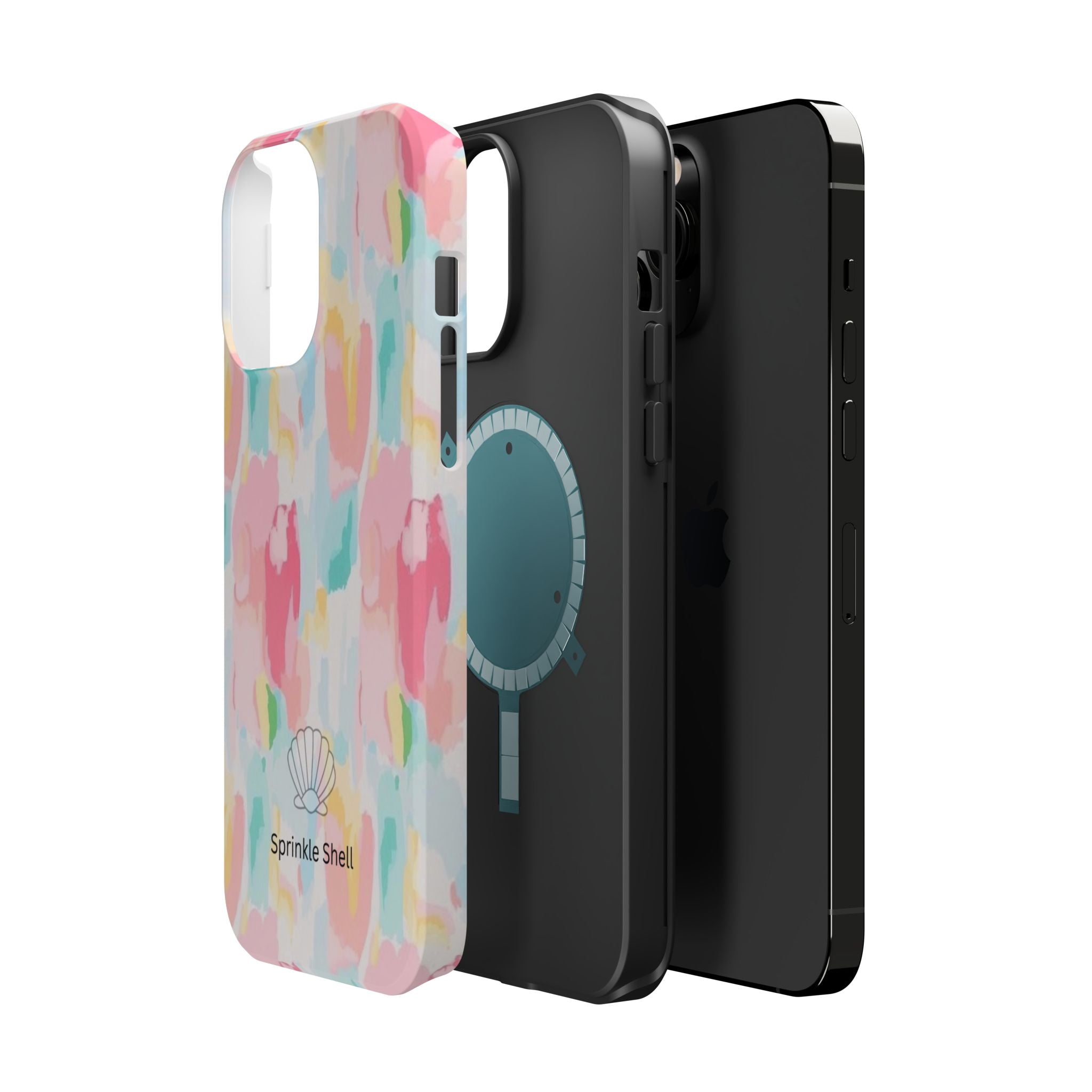 MagSafe cute colorful paint case