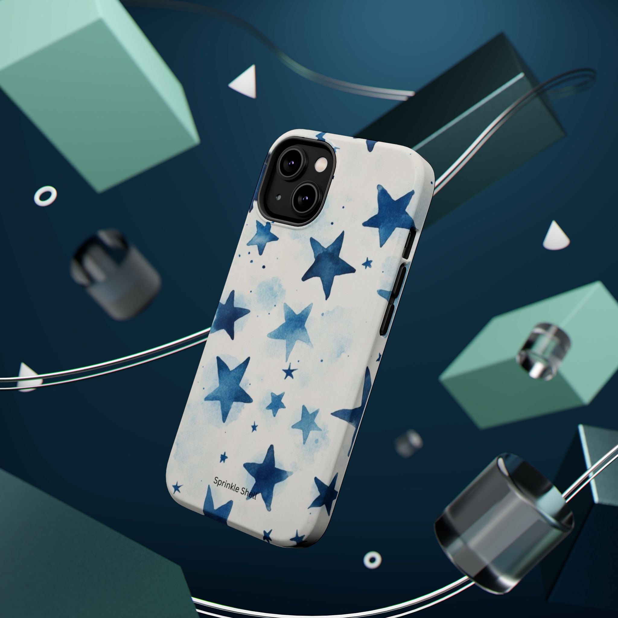 MagSafe Blue Stars iPhone Case