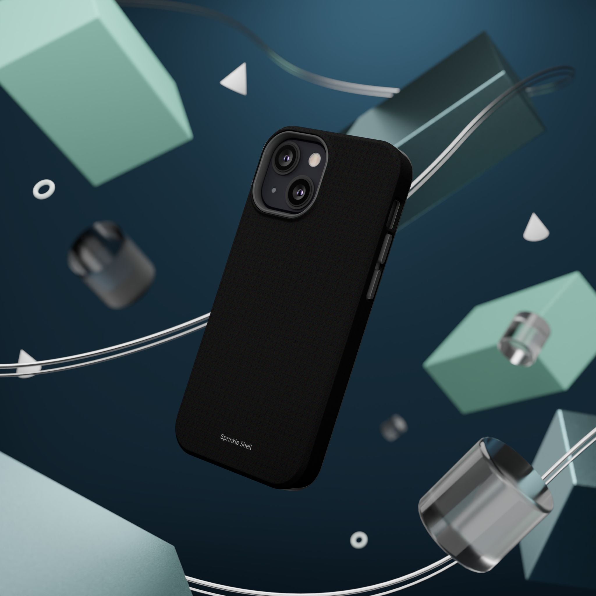 MagSafe Plain Black Iphone Case